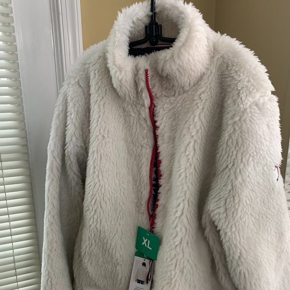 NWT Tommy Hilfiger Zip Faux Fur Zipped Jacket (warm for winter months) - Picture 13 of 16